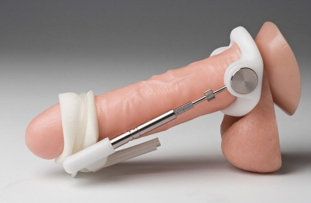 Estendere per aumentare lo spessore del pene